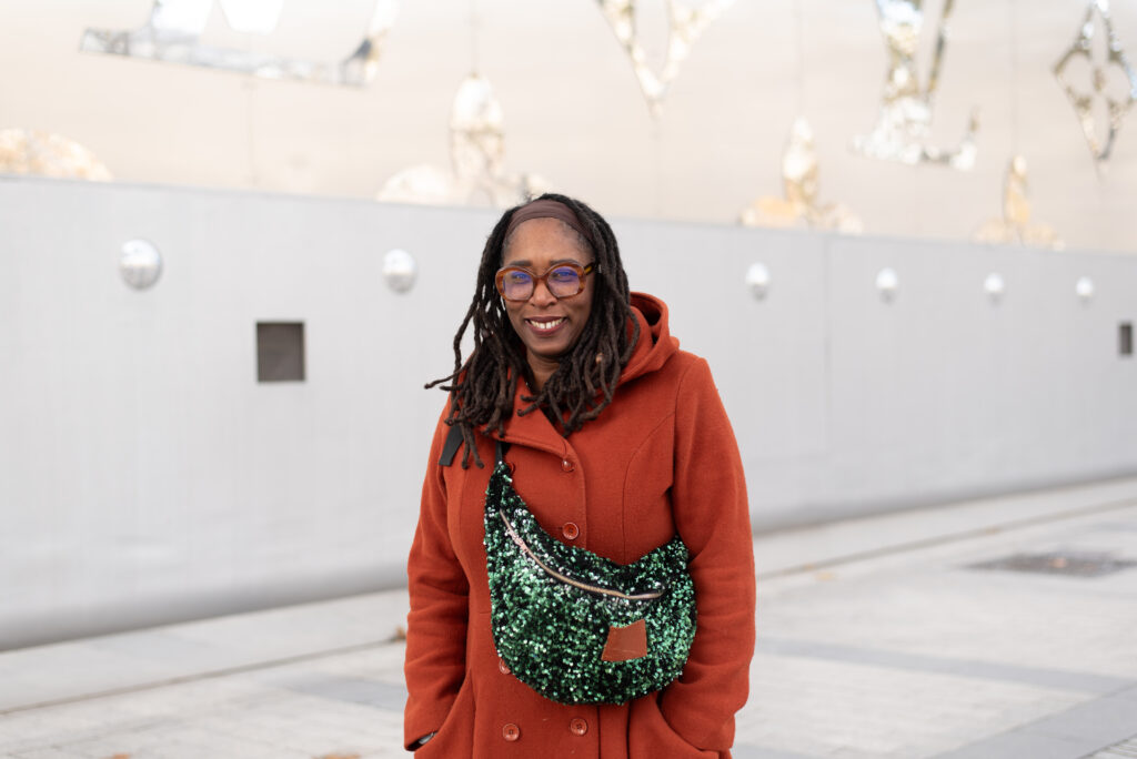 Sandra Bouquerel, interprète en langue des signes de l'Agence i LSF